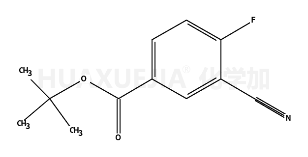 2-Methyl-2-propanyl 3-cyano-4-fluorobenzoate
