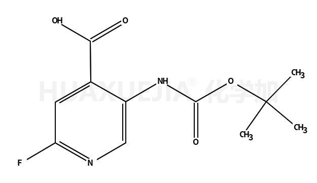 5-叔丁氧基羰基氨基-2-氟异烟酸