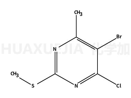 5-溴-4-氯-6-甲基-2-(甲基硫代)嘧啶