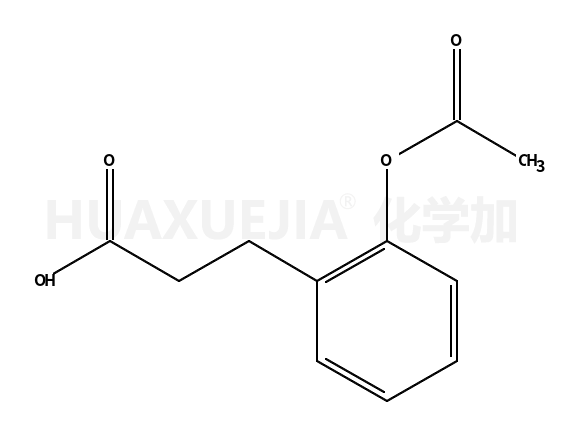3-(2-乙酰氧基苯基)丙酸