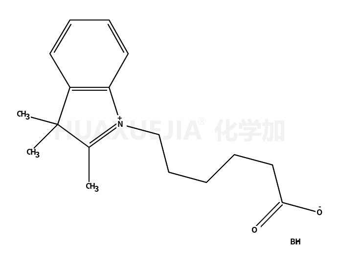 6-(2,3,3-trimethylindol-1-ium-1-yl)hexanoic acid