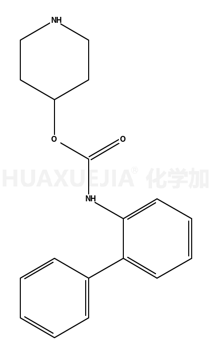 哌啶-4-基 [1,1-联苯]-2-氨基甲酸酯