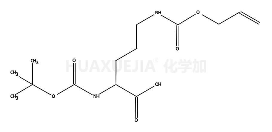 N-α-Boc-N-δ-allyloxycarbonyl-L-ornithine