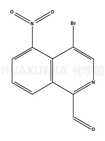 4-溴-5-硝基-异喹啉-1-甲醛