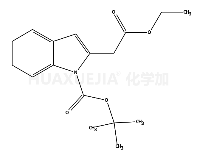 2-(2-乙氧基-2-氧代乙基)-1H-吲哚-1-羧酸叔丁酯