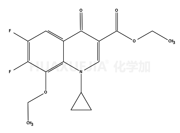 1-Cyclopropyl-8-ethoxy-6,7-difluoro-1,4-dihydro-4-oxo-3-quinolinecarboxylic Acid Ethyl Ester