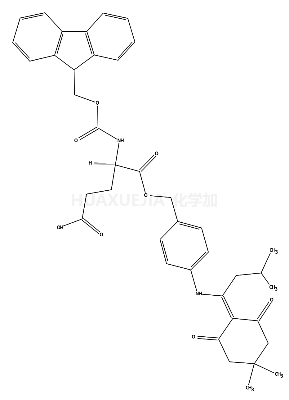 N-[(9H-芴-9-基甲氧基)羰基]-L-谷氨酸 1-[[4-[[1-(4,4-二甲基-2,6-二氧代环己亚基)-3-甲基丁基]氨基]苯基]甲基]酯