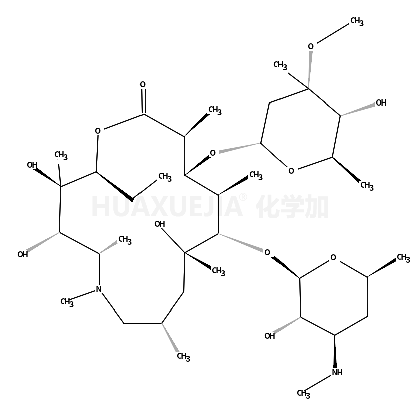 (2R,3S,4R,5R,8R,10R,11R,12S,13S,14R)-2-ethyl-3,4,10-trihydroxy-13-[(2R,4R,5S,6S)-5-hydroxy-4-methoxy-4,6-dimethyloxan-2-yl]oxy-11-[(2S,3R,4S,6R)-3-hydroxy-6-methyl-4-(methylamino)oxan-2-yl]oxy-3,5,6,8,10,12,14-heptamethyl-1-oxa-6-azacyclopentadecan-15-one