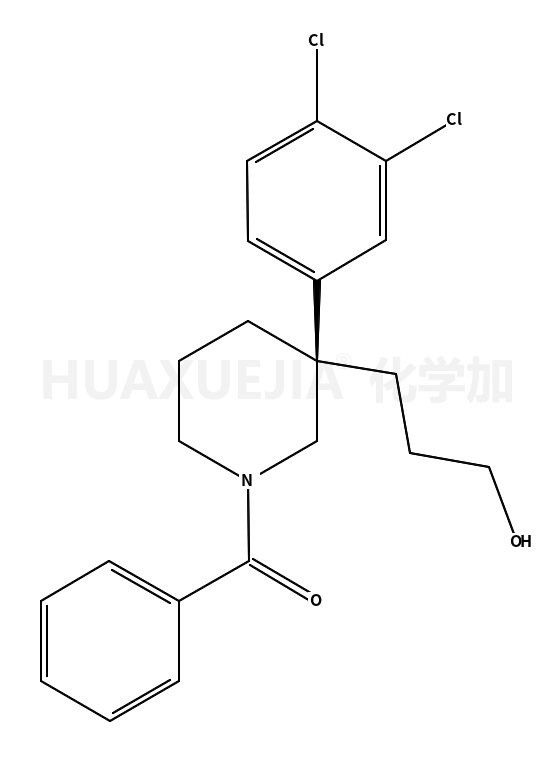 (S)-(3-(3,4-二氯苯基)-3-(3-羥基丙基)哌啶-1-基)(苯基)甲酮