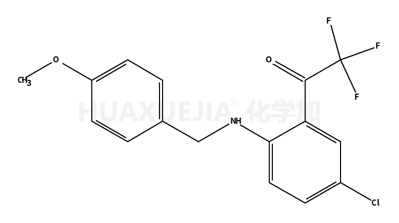 N-(4-甲氧基苄基)-4-氯-2-三氟乙酰苯胺