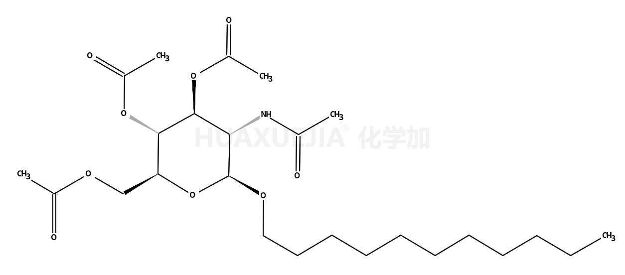 十四烷基 2-乙酰氨基-2-脱氧-3,4,6-O-三乙酰基-BETA-D-吡喃葡萄糖苷