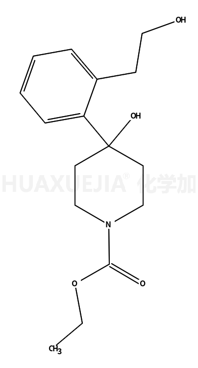 Ethyl 4-hydroxy-4-(2-(2-hydroxyethyl)phenyl)piperidine-1-carboxylate