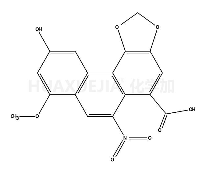 10-羟基-8-甲氧基-6-硝基菲并[3,4-d][1,3]二噁唑-5-羧酸