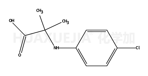 2-(4-chloroanilino)-2-methylpropanoic acid