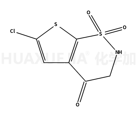 6-氯-2,3-二氢-4H-噻吩并[3,2-e]-1,2-噻嗪-4-酮 1,1-二氧化物
