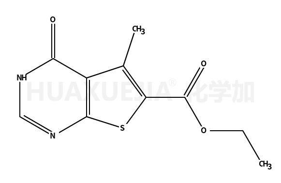 5-甲基-4-氧代-3,4-二氢噻吩并[2,3-d]-嘧啶-6-羧酸乙酯