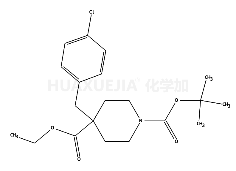 N-Boc-4-(4-氯苄基)哌啶-4-羧酸乙酯