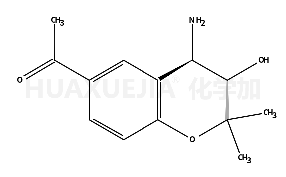 1-((3R,4S)-4-氨基-3-羟基-2,2-二甲基色满-6-基)乙酮