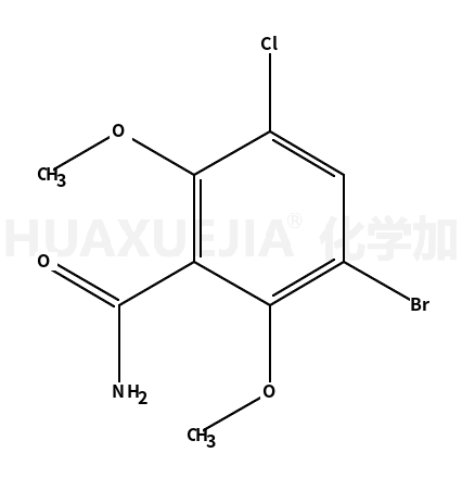 3-溴-5-氯-2,6-二甲氧基苯甲酰胺