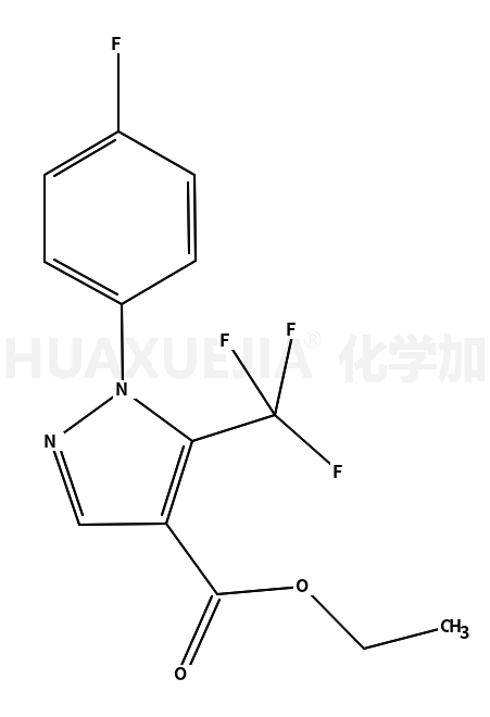 2-(4-氟苯基)-3-(三氟据埃及)吡唑-4-羧酸乙酯