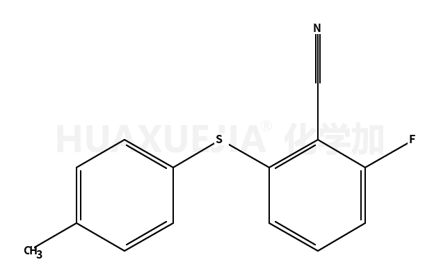 2-氟-6-(4-甲基苯硫基)苄腈