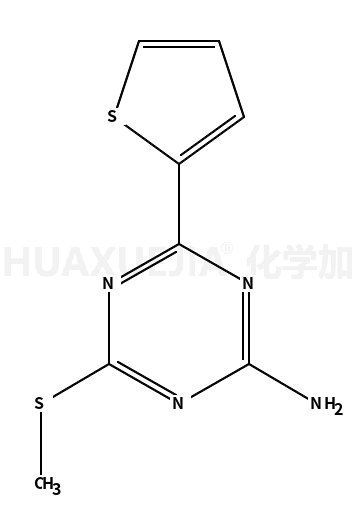 4-甲基硫代-6-(2-噻吩基)-1,3,5-三嗪-2-胺