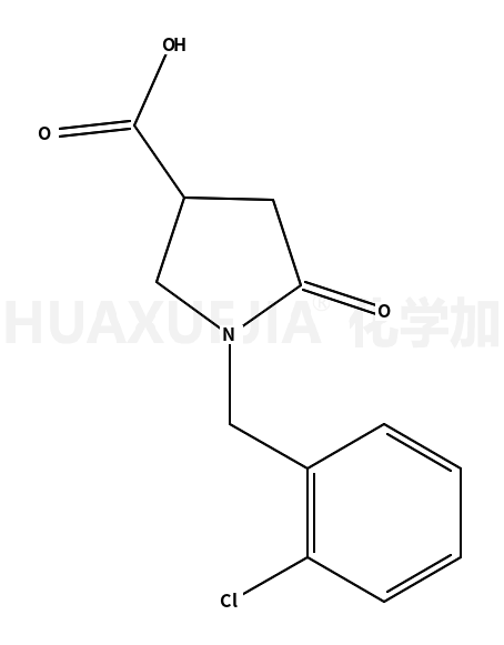 1-(2-氯苄基)-5-氧代吡咯烷-3-羧酸