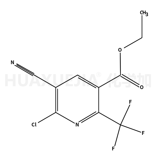 Ethyl 2-chloro-3-cyano-6-(trifluoromethyl)
