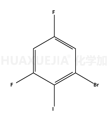 2,4-二氟-6-溴碘苯