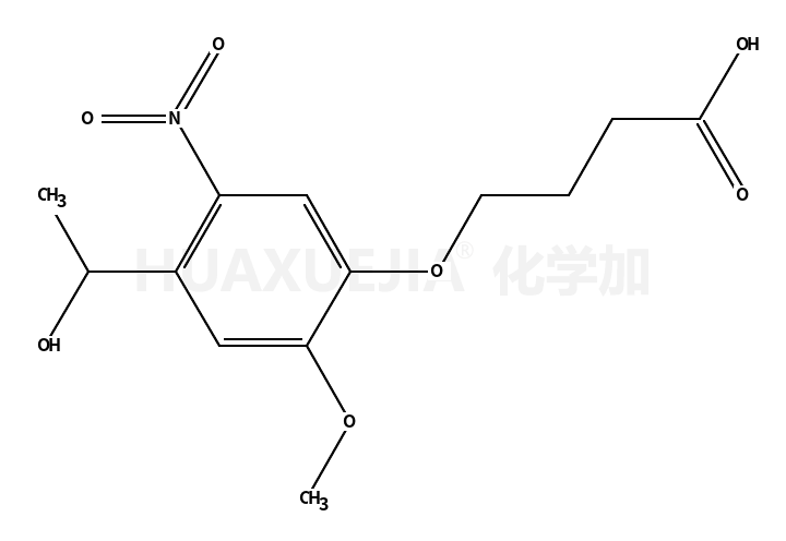 4-(4-(1-羟基乙基)-2-甲氧基-5-硝基苯氧基)丁酸