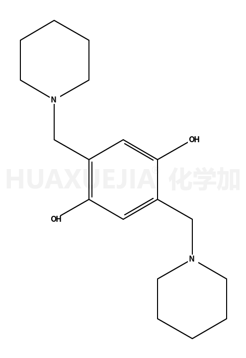 2,5-bis(piperidin-1-ylmethyl)benzene-1,4-diol