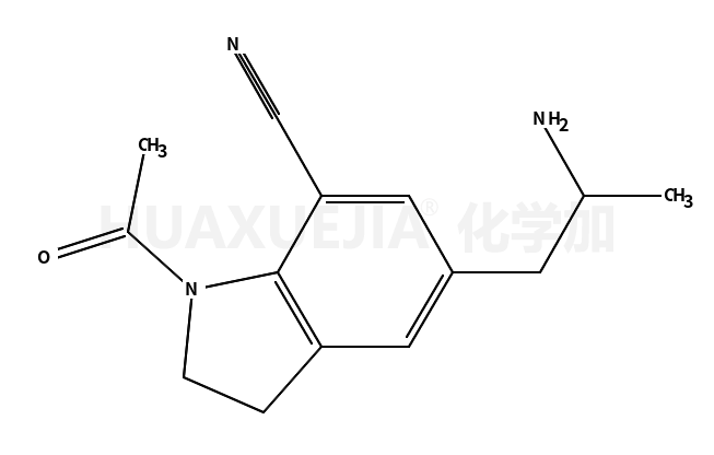 1-乙酰基-5-(2-氨基丙基)-2,3-二氢-7-氰基吲哚