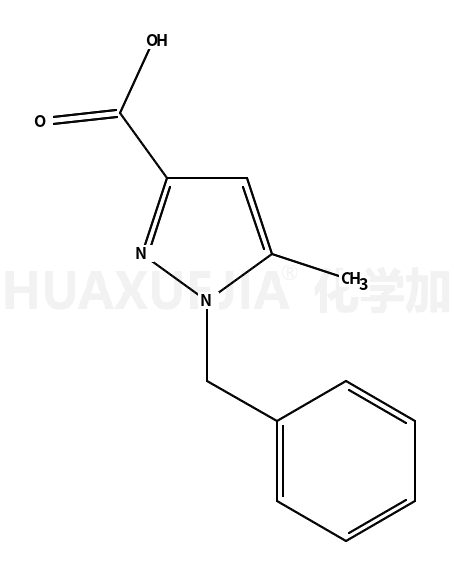 5-甲基-1-(苯基甲基)-1H-吡唑-3-羧酸