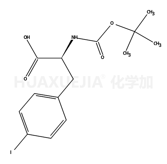 N-叔丁氧羰基-D-4-碘苯丙氨酸