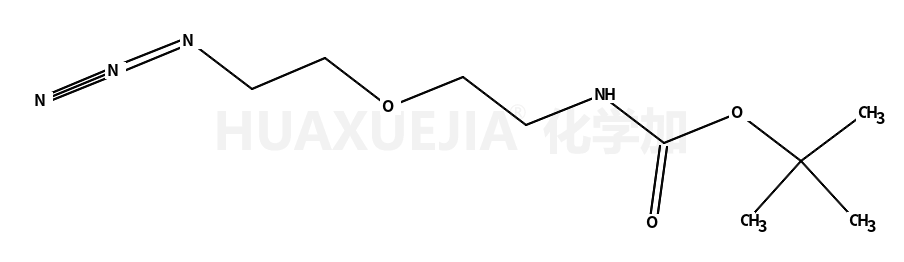 氨甲酸,  [2-(2-叠氮乙氧基)乙基]-,   1,1-二甲基乙基酯