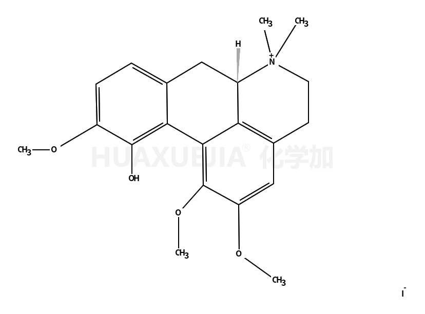 (6aS)-1,2,10-trimethoxy-6,6-dimethyl-5,6,6a,7-tetrahydro-4H-dibenzo[de,g]quinoline-6-ium-11-ol,iodide