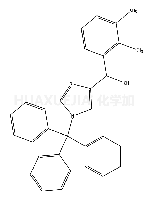 1H-咪唑-4-甲醇, alpha-(2,3-二甲基苯基)-1-(三苯甲基)-