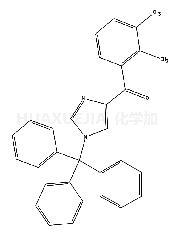 (2,3-二甲基苯基)(1-三苯甲游基-1H-咪唑-5-基)甲酮