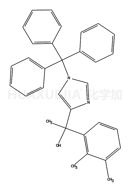 1-(2,3-二甲基苯基)-1-(1-三苯甲游基-1H-咪唑-5-基)乙醇