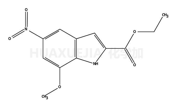 7-甲氧基-5-硝基-1H-吲哚-2-羧酸乙酯