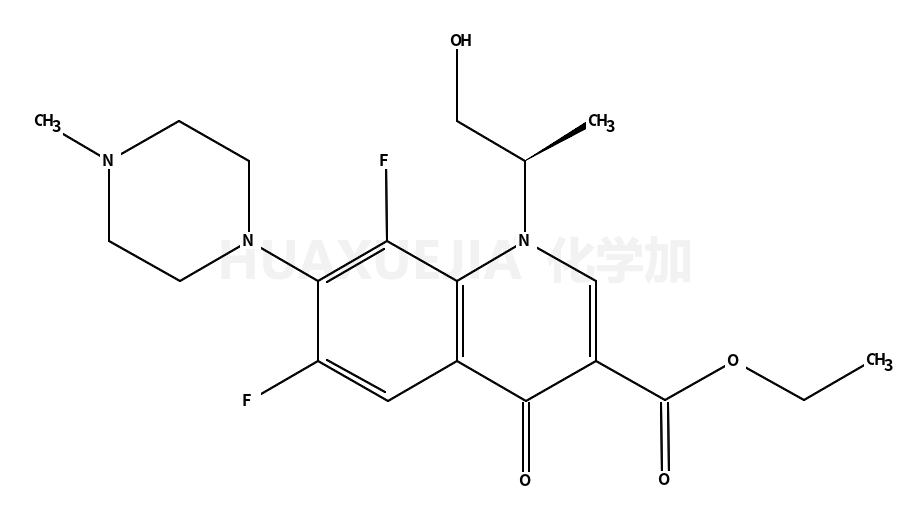 (S)-ethyl 6,8-difluoro-1-(1-hydroxypropan-2-yl)-7-(4-methylpiperazin-1-yl)-4-oxo-1,4-dihydroquinoline-3-carboxylate