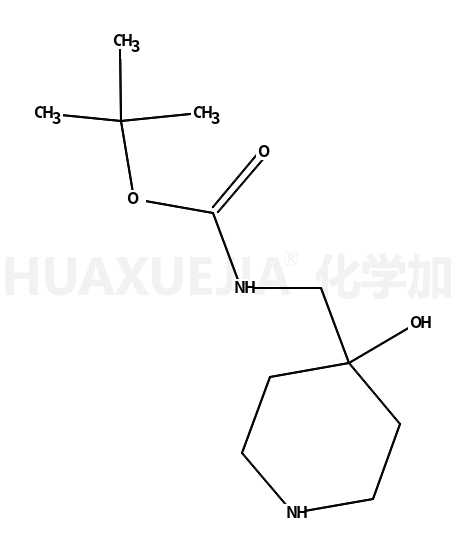 tert-butyl N-[(4-hydroxypiperidin-4-yl)methyl]carbamate