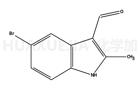 5-溴-2-甲基吲哚-3-羧醛