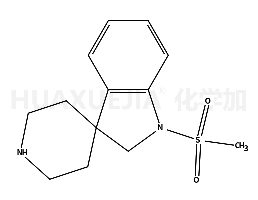 1-(甲基磺酰基)螺[吲哚啉-3,4’-哌啶]
