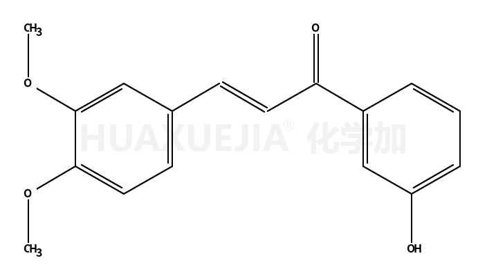 (E)-3-(3,4-二甲氧基苯基)-1-(3-羟基苯基)-1-丙酮