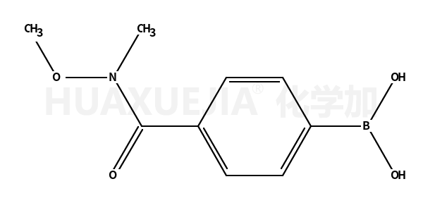 4-(N,O-二甲基羟氨甲酰基)苯硼酸