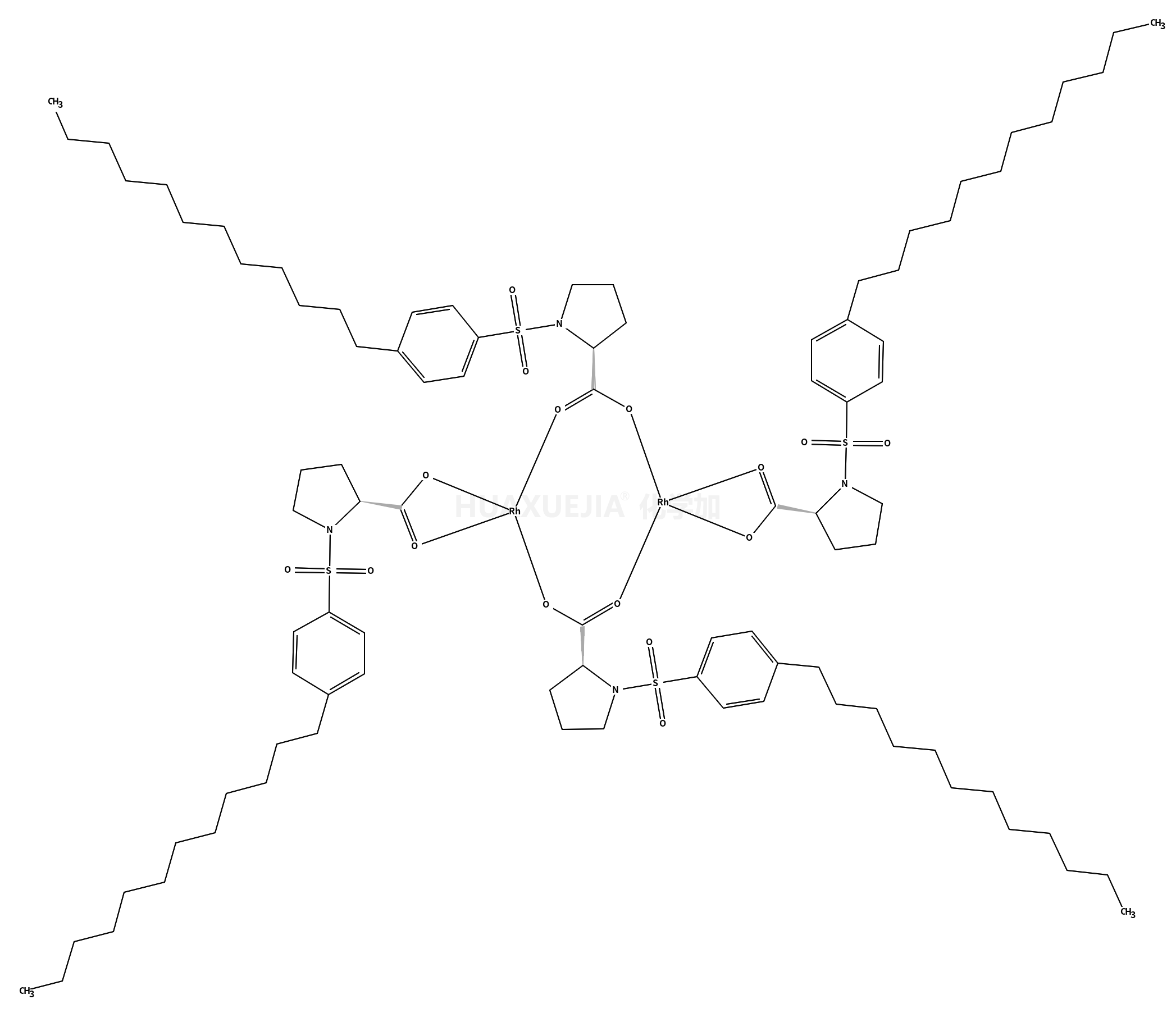 四[(S)-(-)-N-(p-十二烷基苯磺酰)脯胺酸]二铑(II)