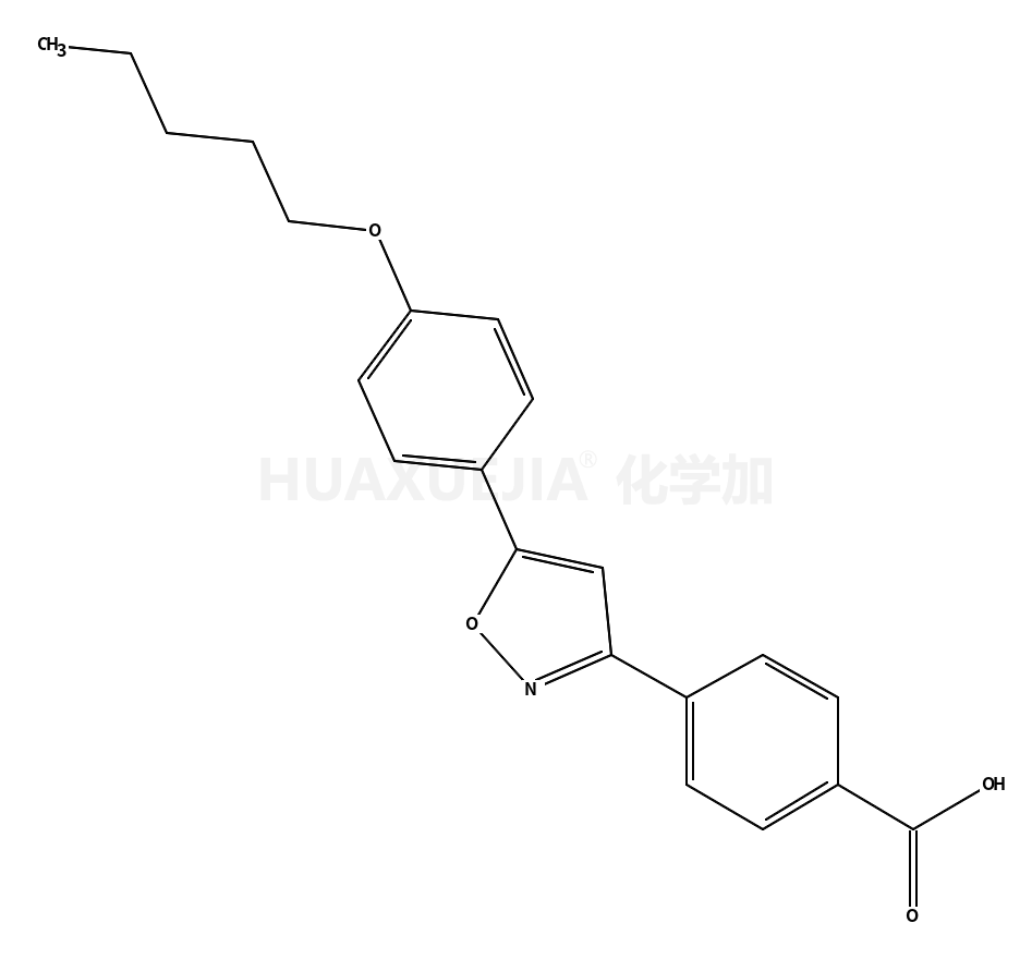 4-[5-(4-戊氧基苯基)異噁唑-3-基]苯甲酸