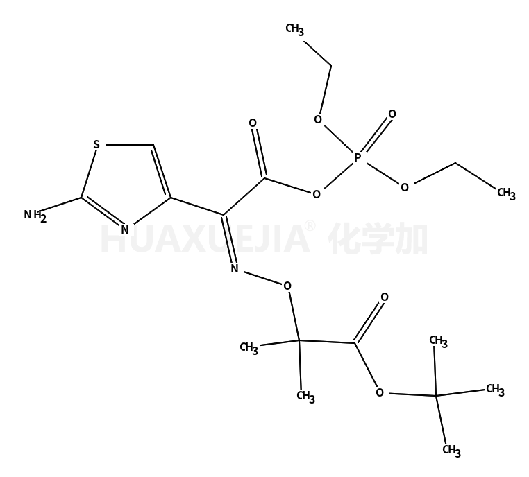 o，o－二乙基磷酰基－（z）－2－（2－氨基噻唑－4－基）－2ˉ（1-叔丁氧羰基-1甲基）乙氧亚氨基乙酸酯
