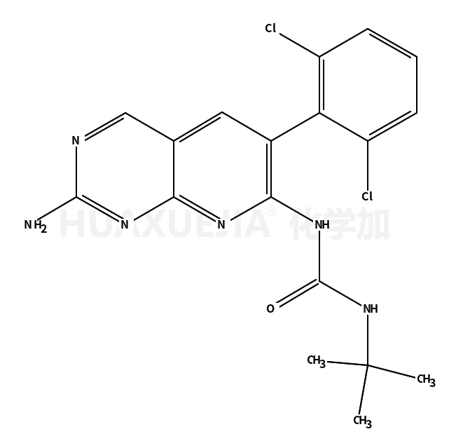 1-[2-amino-6-(2,6-dichlorophenyl)-pyrido[2,3-d]pyrimidin-7-yl]-3-tert-butylurea